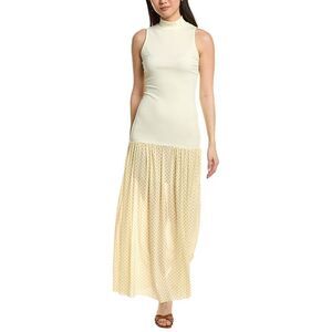 Moonsea Womens  Sleeveless Maxi Dress, Yellow